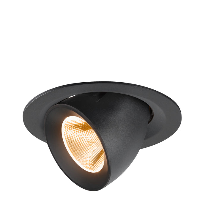 NUMINOS GIMBLE M, Recessed ceiling light, 2700 K, 20°, black