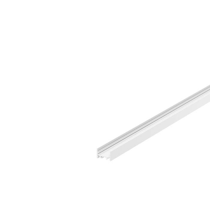 GRAZIA 20, surface mounted profile, LED, flat, smooth, 1m, white