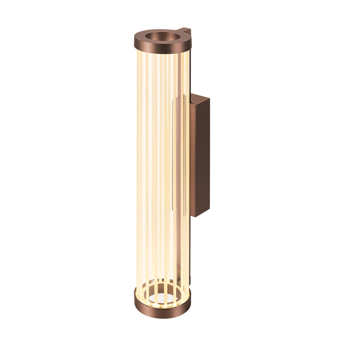 QUIMERA, wall-mounted light, 2700/3000K, PHASE, dark copper