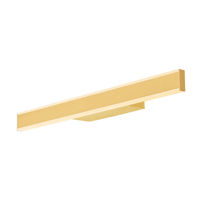 ONE LINEAR 50, wall-mounted light, UP/DOWN, 2700/3000K, PHASE, brass