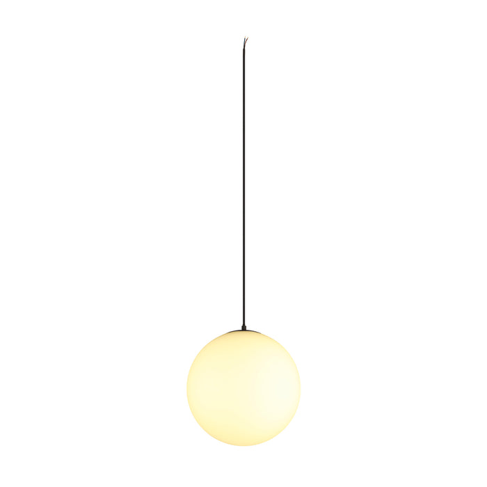 SUN 30, pendant light, E27, open cable end, 1x max. 40W, matt black