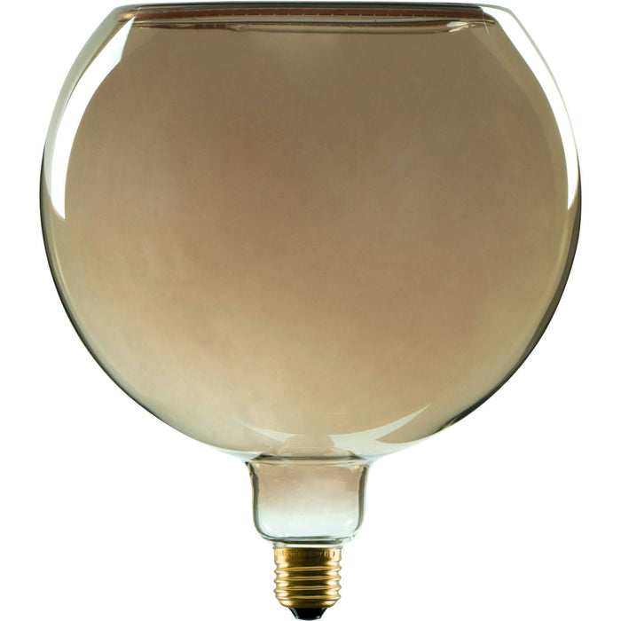 LED Floating Globe 200, LED bulb, smokey black, E27, PHASE, 6W, 1900K