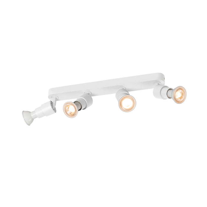 PURI 2.0 Basic, wall and ceiling-mounted light, long, 4 x max. 6W GU10, white