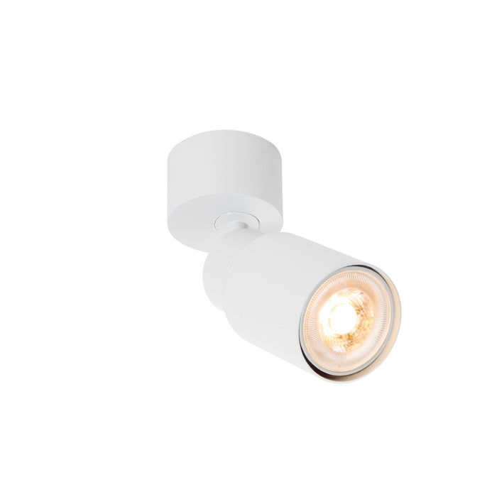 PURI 2.0 Tube, wall and ceiling-mounted light, 1x max. 6W GU10, white