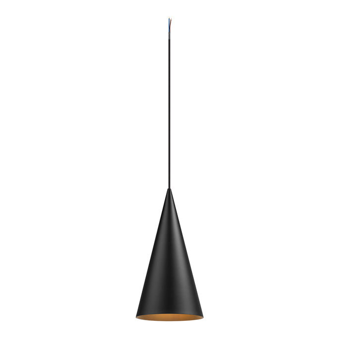 MAGICO 20, pendant light, E27, pendant length 180cm, 1x max. 10W, matt black