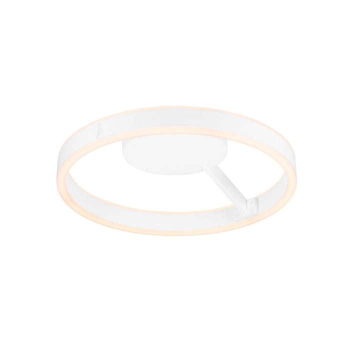 ONE, wall and ceiling-mounted light, round, 2700/3000K, 14W, PHASE, 130°, white