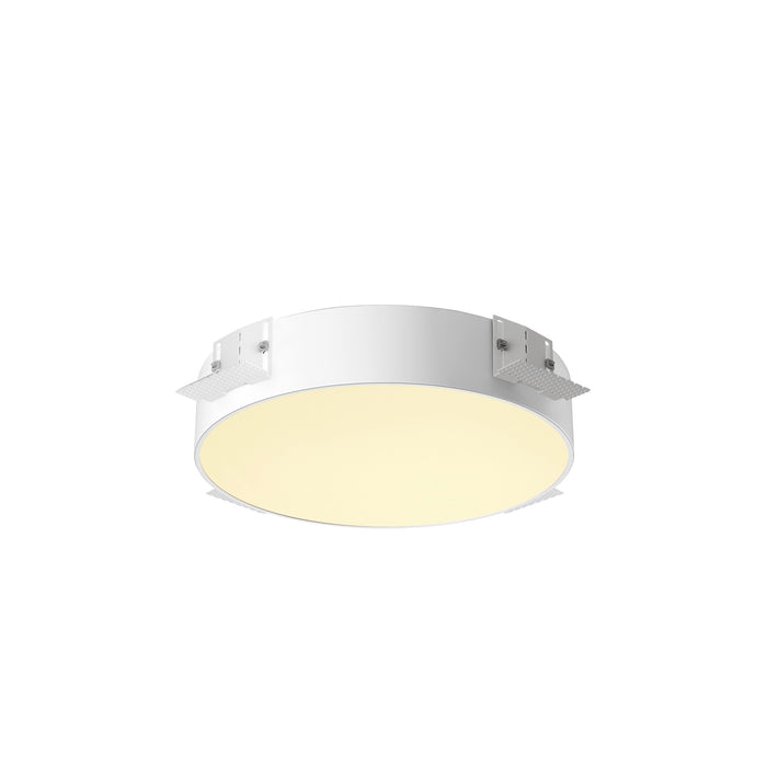 MEDO 40, recessed ceiling light, frameless, 3000/4000K, 80°, IP20, round, white