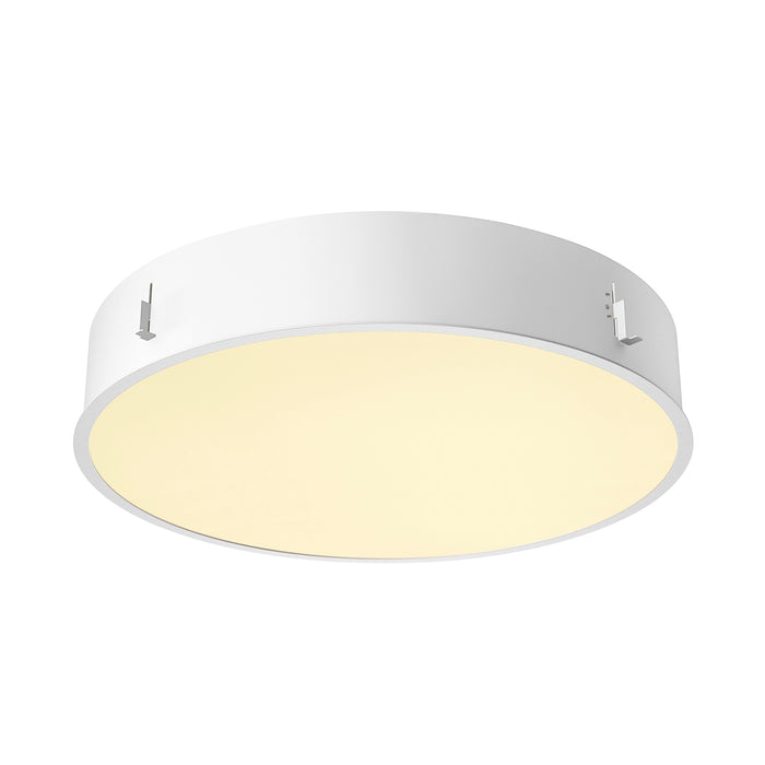 MEDO 60, recessed ceiling light, frame, 3000/4000K, 80°, IP20, round, white