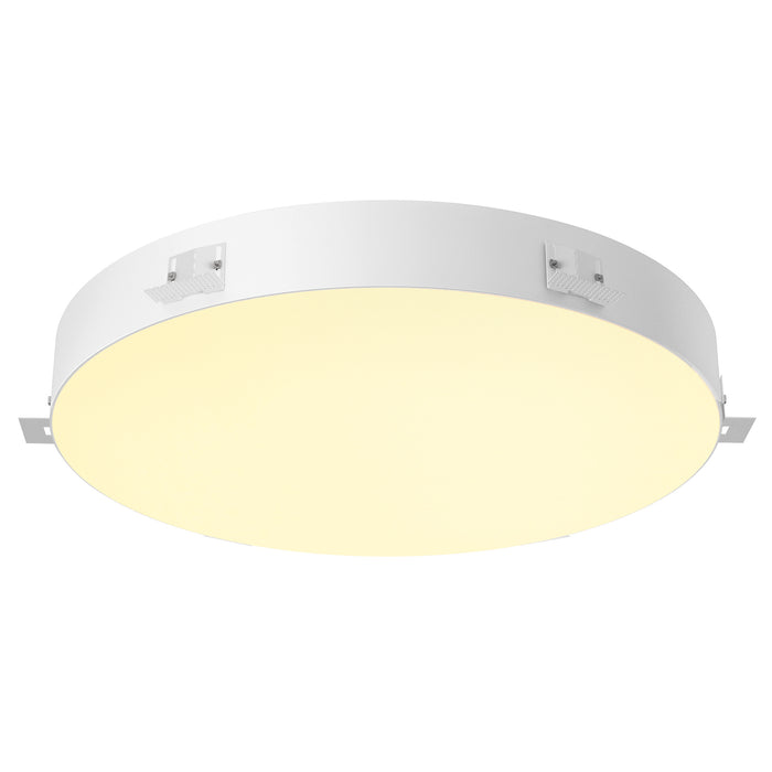 MEDO 90, recessed ceiling light, frameless, 3000/4000K, 80°, IP20, round, white