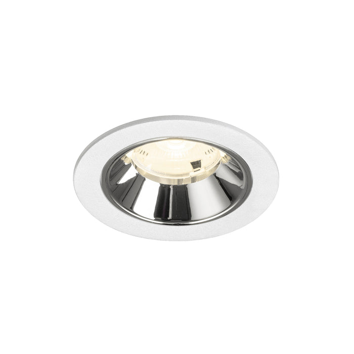NUMINOS S, white/chrom recessed ceiling light 4000 K 20°