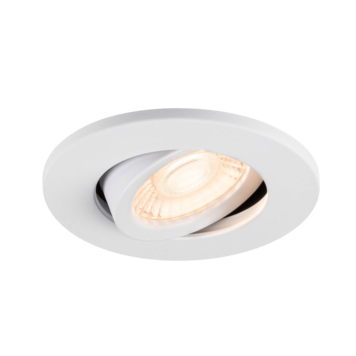 UNIVERSAL DOWNLIGHT MOVE, recessed luminaire with cover, PHASE, 2700/3000/4000/6500K, IP20, swivelling, white