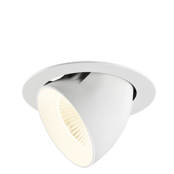 NUMINOS GIMBLE XL, Recessed ceiling light, 4000 K, 20°, white