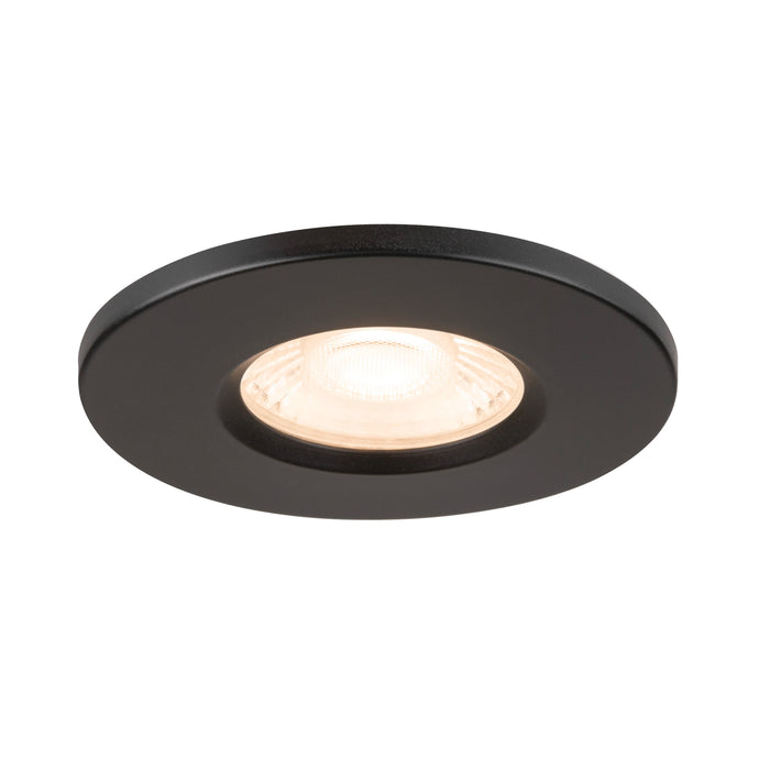 UNIVERSAL DOWNLIGHT FIX, recessed luminaire with cover, PHASE, 2700/3000/4000/6500K, IP65, black