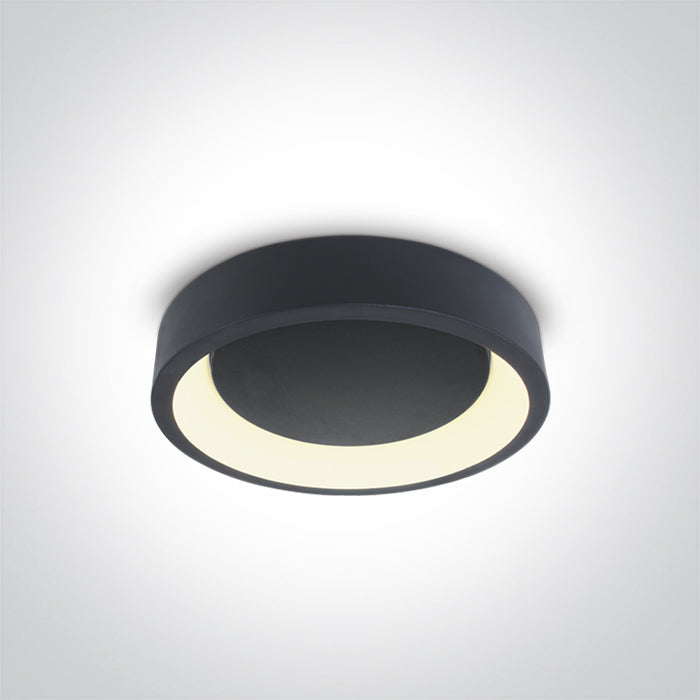 ANTHRACITE PLAFO LED 32W CCTV IP20 230V