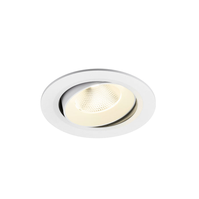 NUMINOS MOVE L, Recessed ceiling light, 4000 K, 20°, IP20, round, white