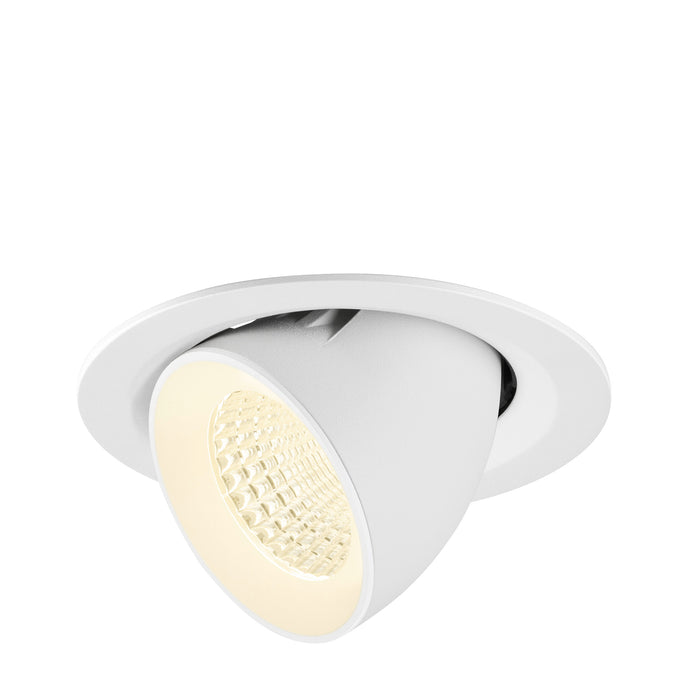 NUMINOS GIMBLE M, Recessed ceiling light, 4000 K, 55°, white
