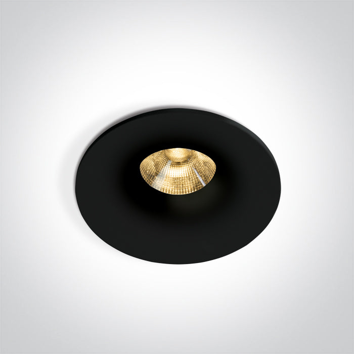 BLACK 6,5W WW IP65 700mA DARK LIGHT