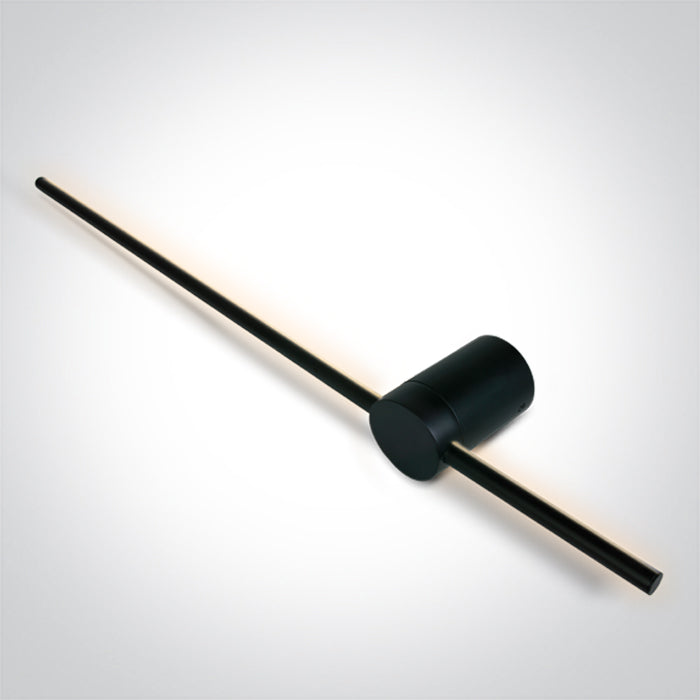 BLACK 15W WALL LIGHT WW IP20 230V