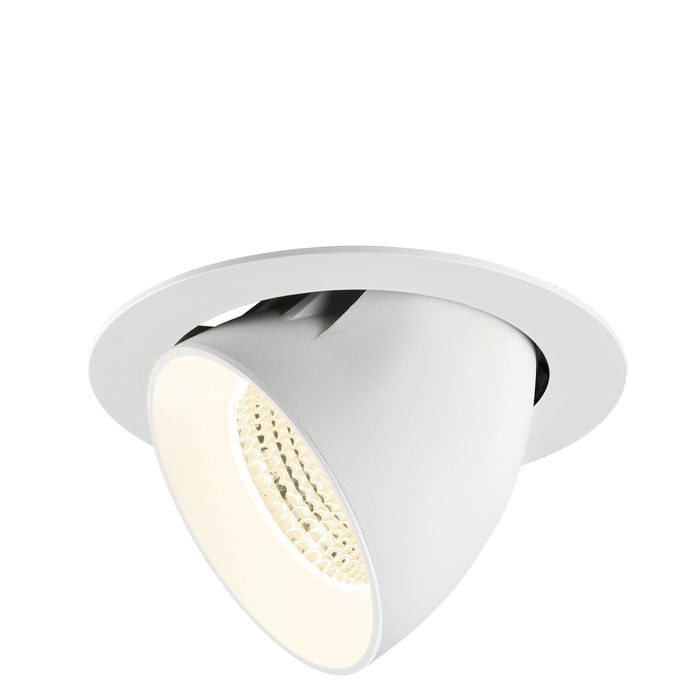 NUMINOS GIMBLE XL, Recessed ceiling light, 4000 K, 55°, white