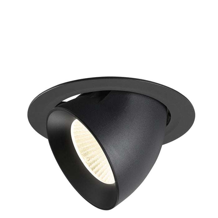 NUMINOS GIMBLE XL, Recessed ceiling light, 4000 K, 40°, black