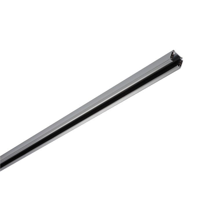 S-TRACK 3-phase surface-mounted track, 240V track, silver-grey, 2 m