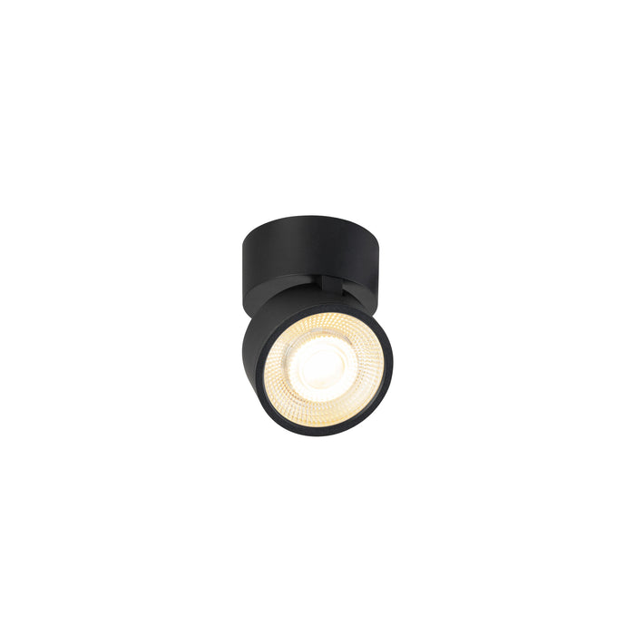 KALU 2.0, Wall and ceiling-mounted light, PHASE, 3000 K, 10W, 36°, black