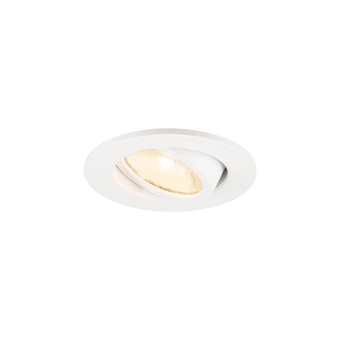 NEW TRIA 45, DL, Round, Recessed ceiling light, 3000 K, 24°, White