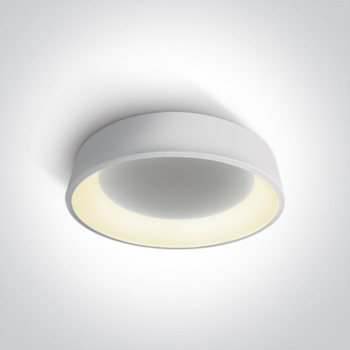 WHITE PLAFO 42W CCTV IP20 230V DIMMABLE