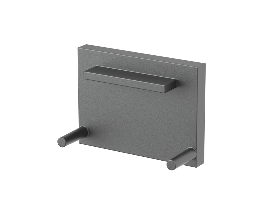 Led Profil Cap, 2 pcs, Black