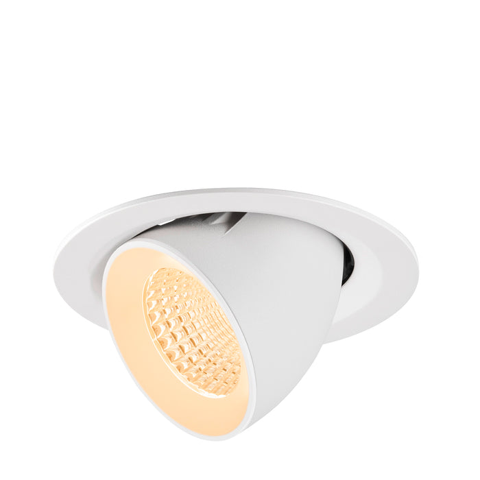 NUMINOS GIMBLE M, Recessed ceiling light, 2700 K, 55°, white