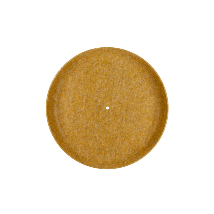 GRIP! FLAT, Felt shade Ø50cm x 6.2cm, ochre