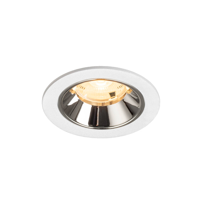 NUMINOS S, white/chrom recessed ceiling light 3000 K 20°
