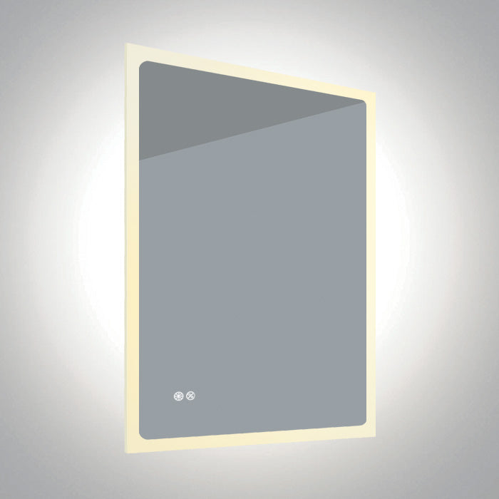 SQUARE MIRROR 20W CCTV IP44 230V DIMMABLE