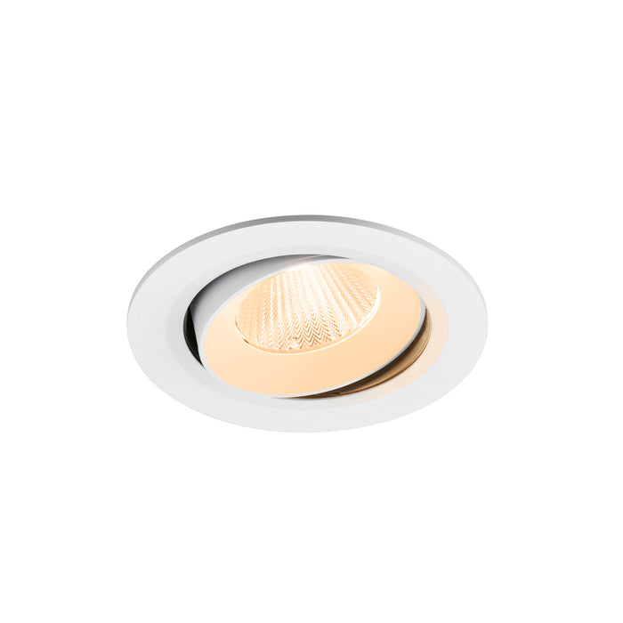 NUMINOS MOVE L, Recessed ceiling light, 2700 K, 40°, IP20, round, white
