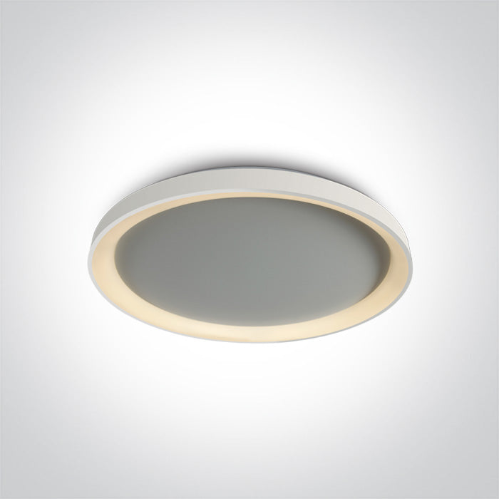 WHITE PLAFO LED 48W CCTV IP20 230V DIMMABLE