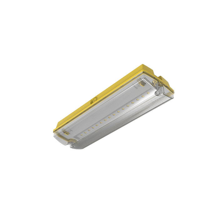 Guard Plus EM Bulkhead, 110V, Yellow Base, 3W, IP65