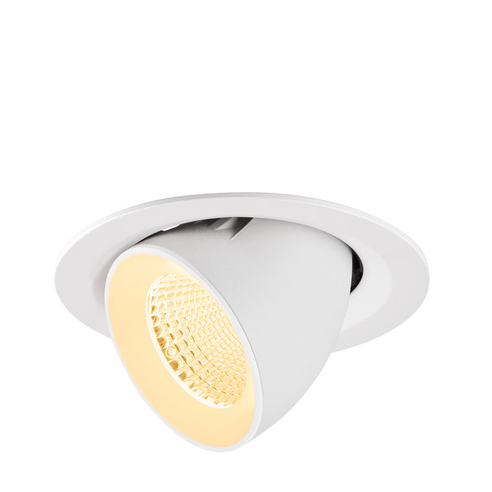 NUMINOS GIMBLE M, Recessed ceiling light, 3000 K, 40°, white