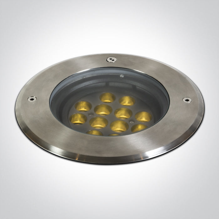 SS316L IP67 INGROUND ADJUSTABLE 12x1,5W WW 36deg 230V DARK LIGHT