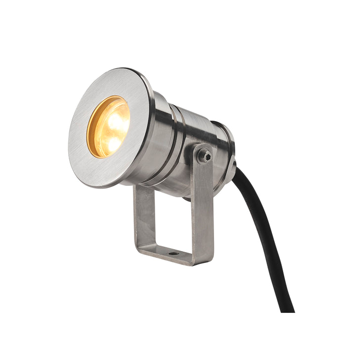 DASAR PROJECTOR, outdoor floodlight, LED, 3000 K, IP67, stainless steel 316, 230V, 6 W