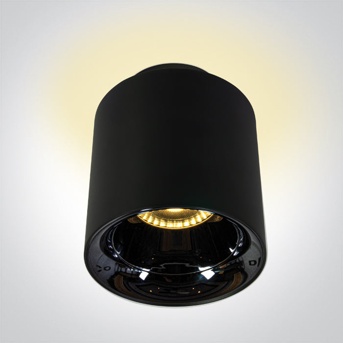 BLACK 18W+2W WW IP20 60deg 230V DARK LIGHT