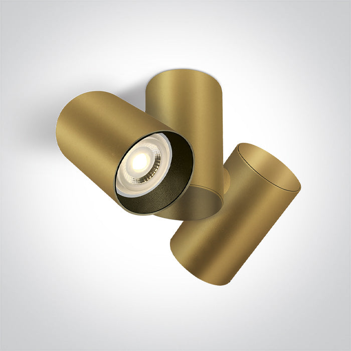 CHAMPAGNE GU10 2x10W DARK LIGHT