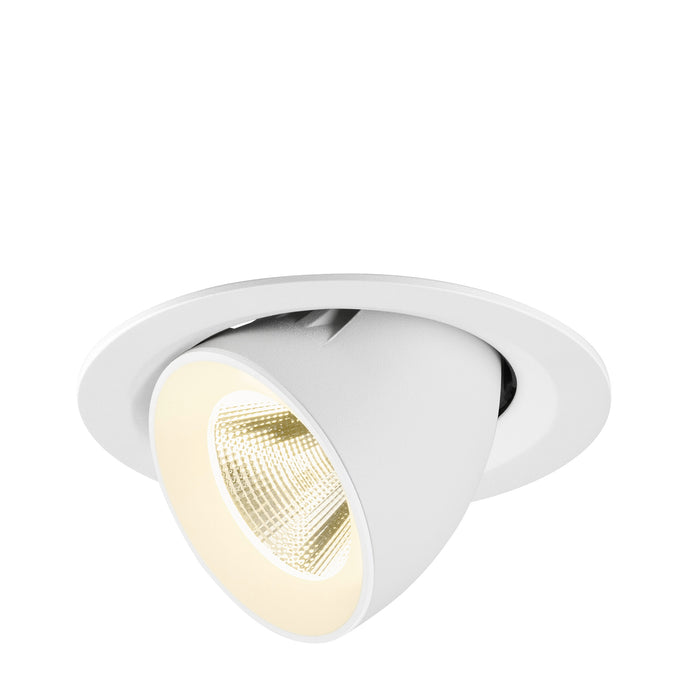 NUMINOS GIMBLE M, Recessed ceiling light, 4000 K, 20°, white
