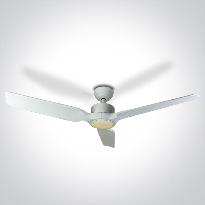 WHITE WOOD WHITE ROD FAN 35W LED 22W CCTV IP20 230v
