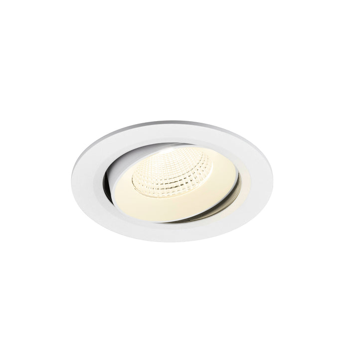 NUMINOS MOVE L, Recessed ceiling light, 4000 K, 55°, IP20, round, white