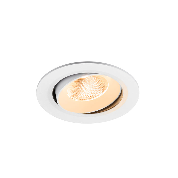 NUMINOS MOVE L, Recessed ceiling light, 2700 K, 20°, IP20, round, white