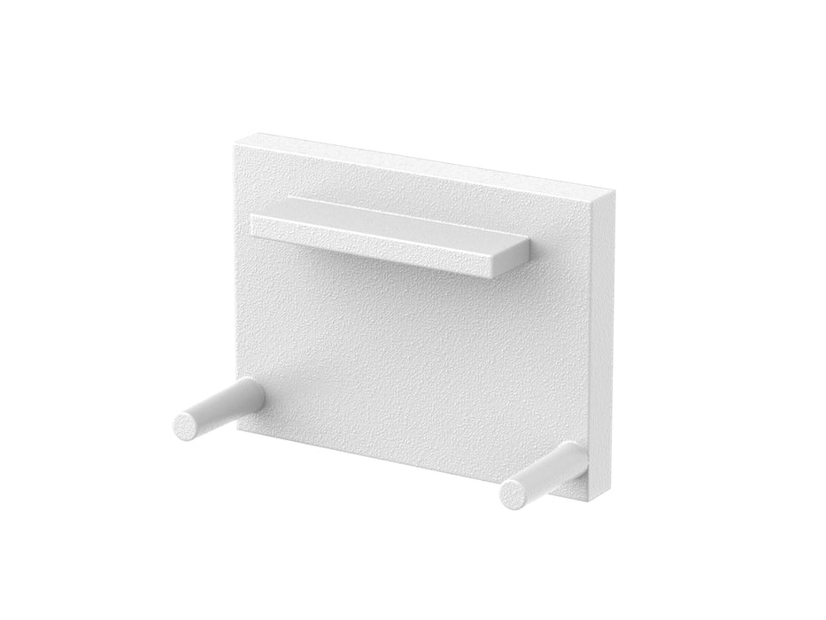 Led Profil Cap, 2 pcs, White