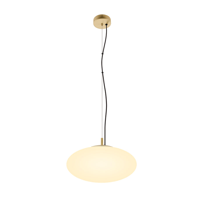 OLYPSO 40, Pendant light, E27, Pendant length 400 cm, 1 x max. 40W, gold