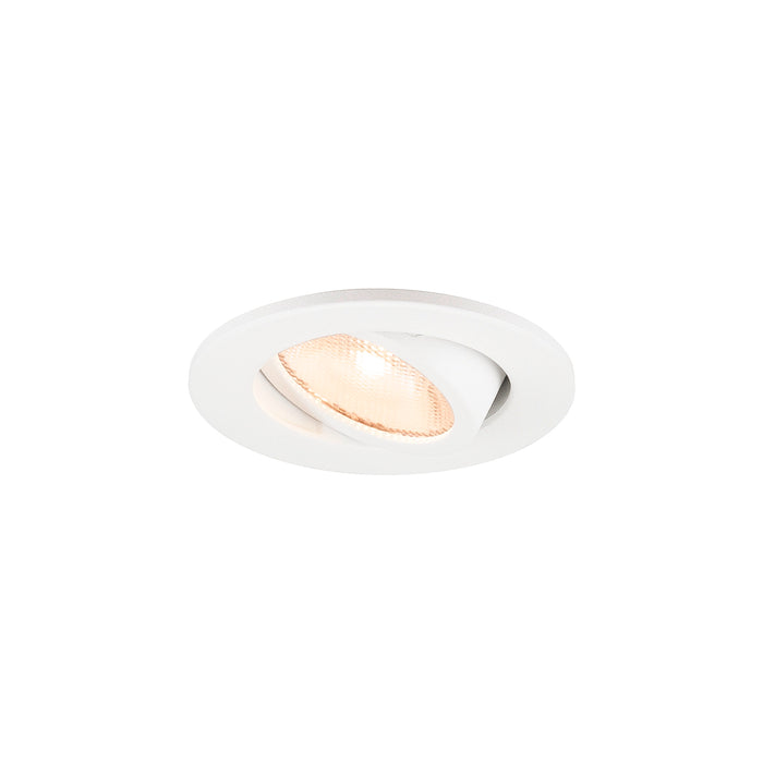 NEW TRIA 45, DL, Round, Recessed ceiling light, 2700 K, 24°, White