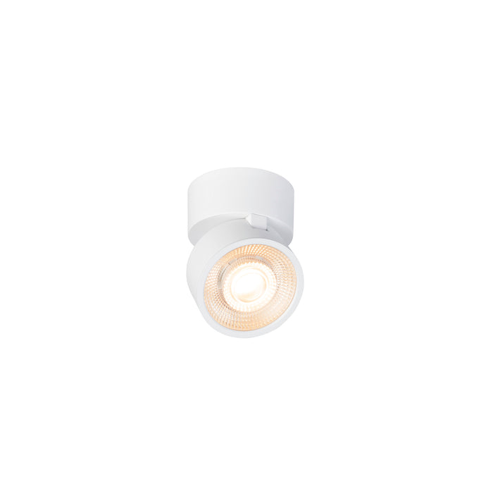 KALU 2.0, surface-mounted wall and ceiling light, PHASE, 2700 K, 10W, 36°, white