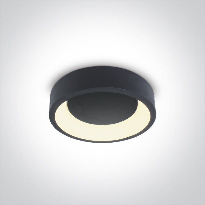 ANTHRACITE PLAFO LED 20W CCTV IP20 230V